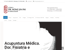 Tablet Screenshot of hong.com.br